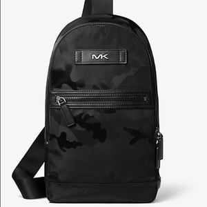 Michael Kors Kent Jacquard Sling Pack